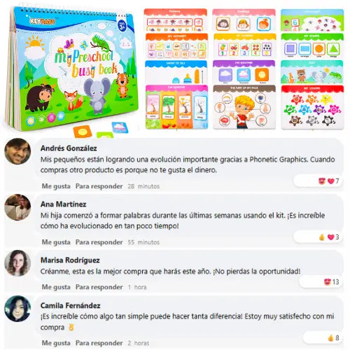 DESARROLLA LAS HABILIDADES DE LENGUAJE Y APRENDIZAJE DE TUS HIJOS CON GENIUS BOOK®
