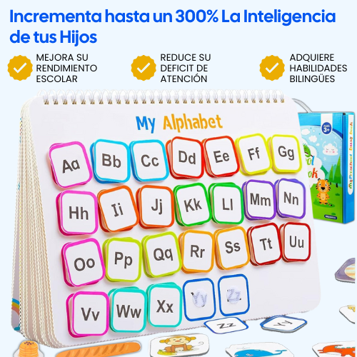 DESARROLLA LAS HABILIDADES DE LENGUAJE Y APRENDIZAJE DE TUS HIJOS CON GENIUS BOOK®